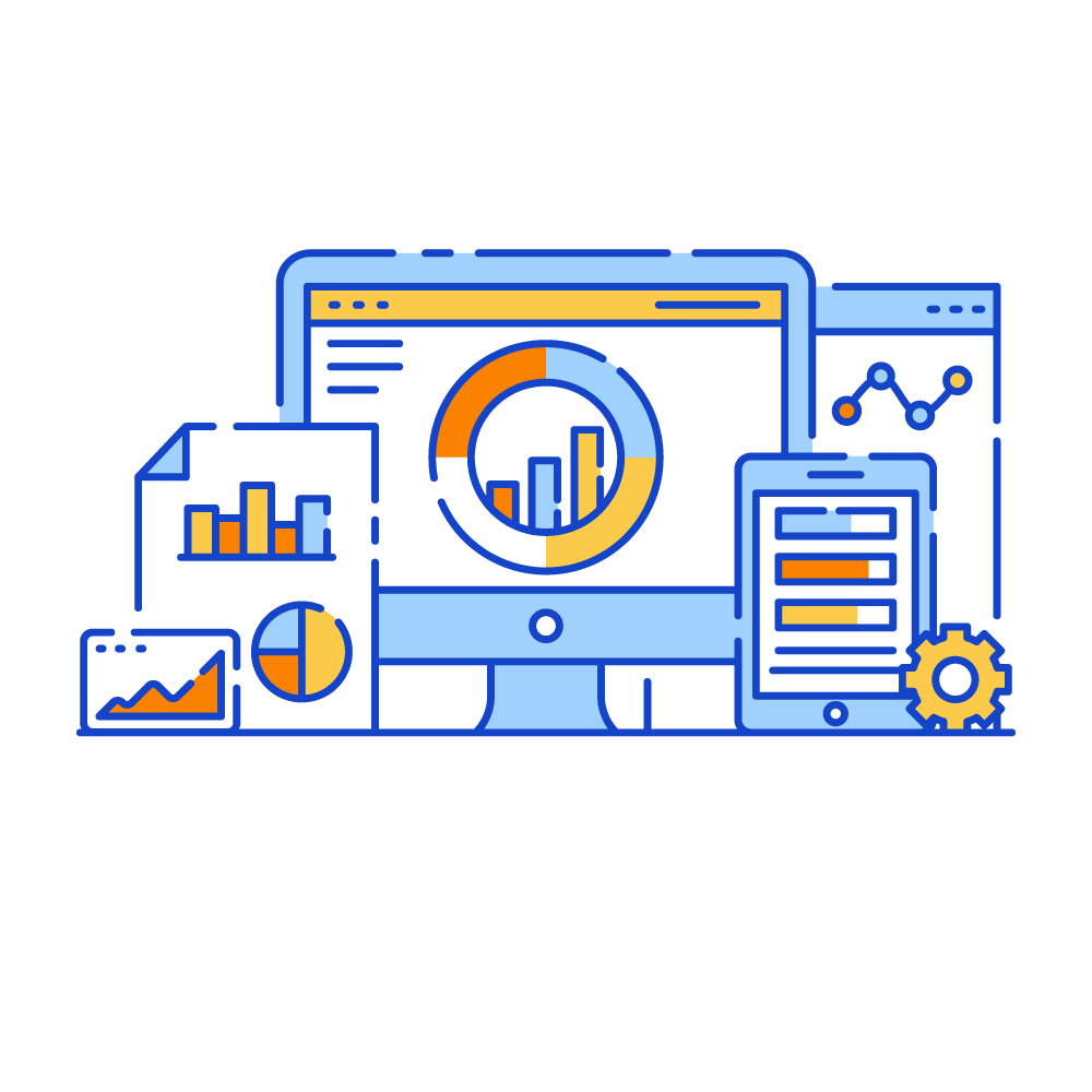 Power Bi Dashboard -Data Analytics Illustrations