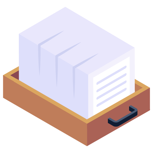 Files Drawer -Cyber Security Isometric Icons