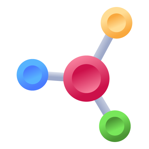 Molecular Structure -100 E-learning Vector Icons