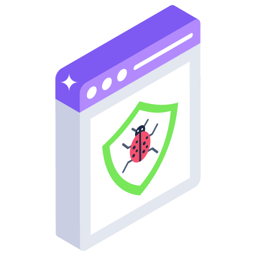 Malicious Web -Cyber Security Isometric Icons