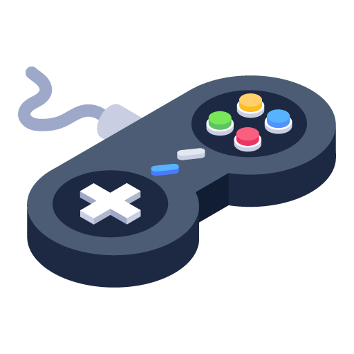 Joystick -Game Isometric Icons