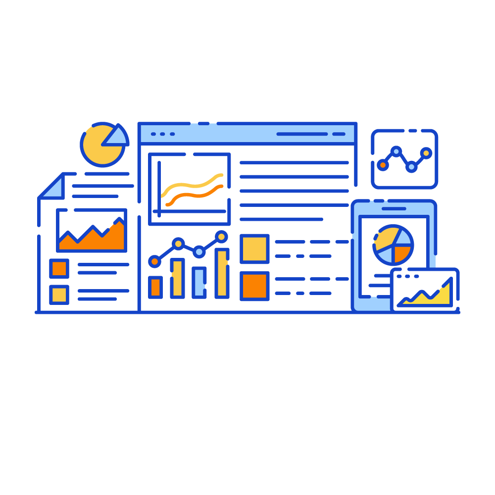 Website Data Analytics -Data Analytics Illustrations
