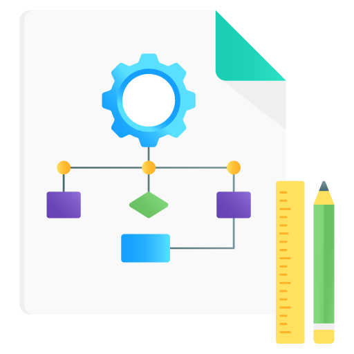 Project Workflow -App Development Flat Gradient Vectors