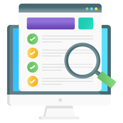 Usability Testing -Seo and Development Flat Gradient Vectors