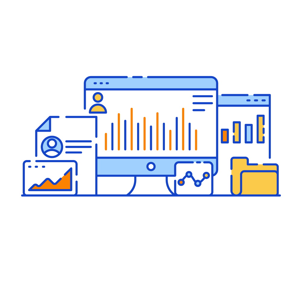 User Data -Data Analytics Illustrations