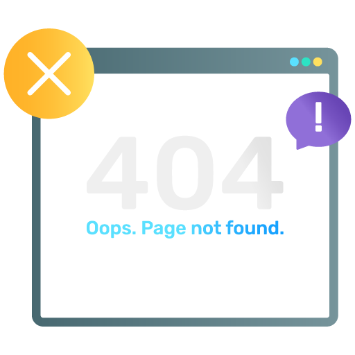Error 404 -Seo and Development Flat Gradient Vectors