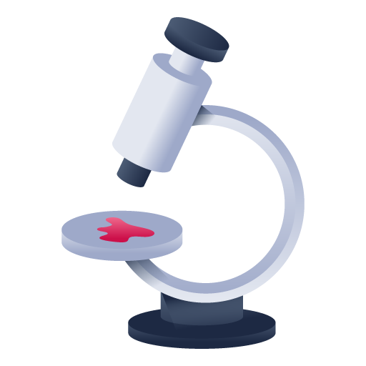 Microscope -100 E-learning Vector Icons