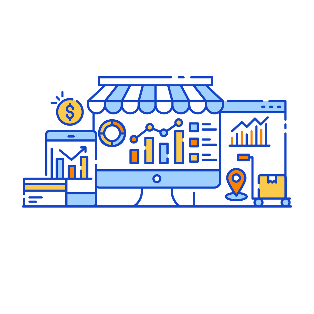 E Commerce Analytics -Data Analytics Illustrations