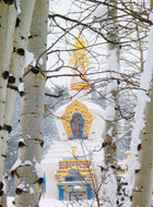 StupaSnowAspens