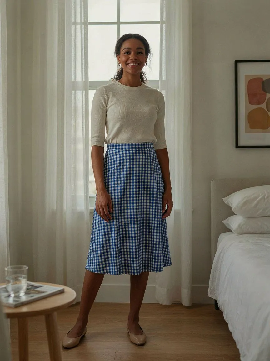 A Line Skirt — garment image
