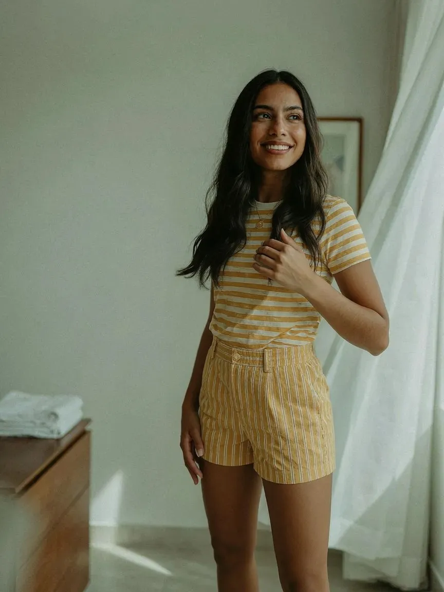 AI virtual try-on — Shorts