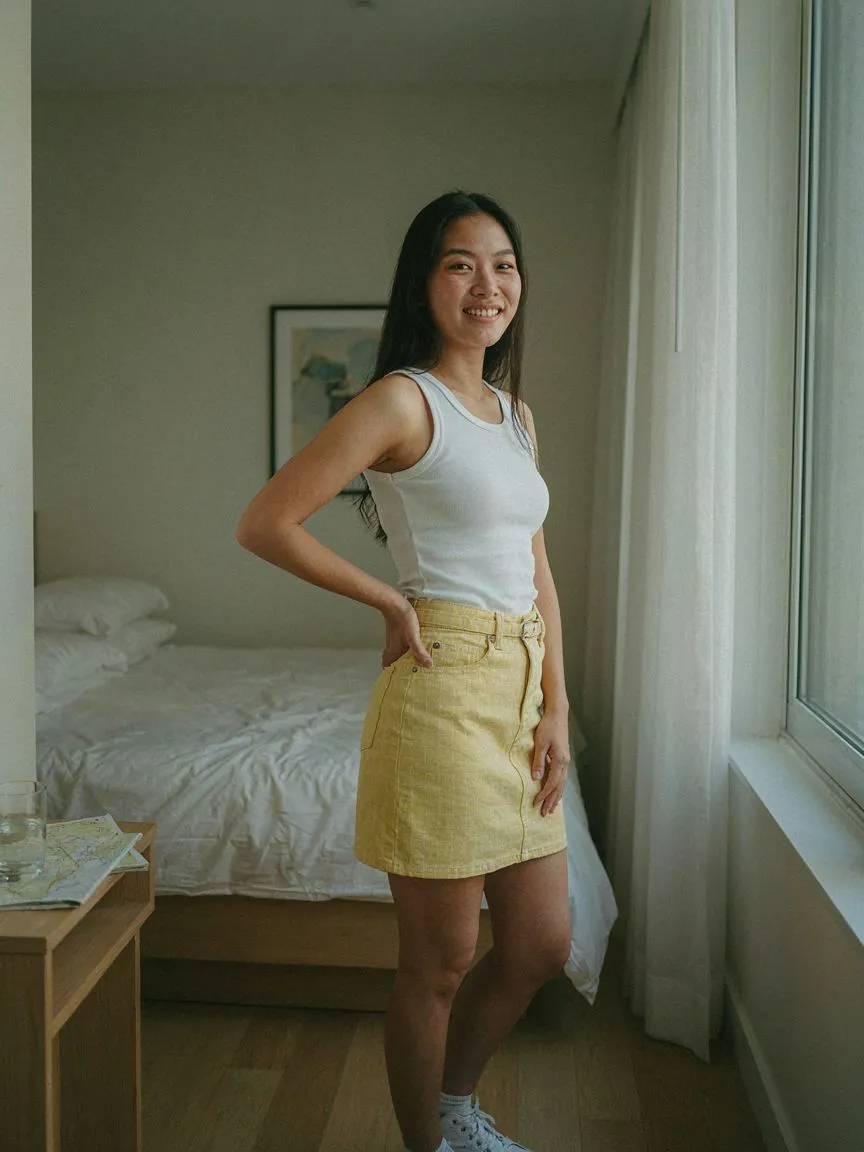Denim Shorts — garment image