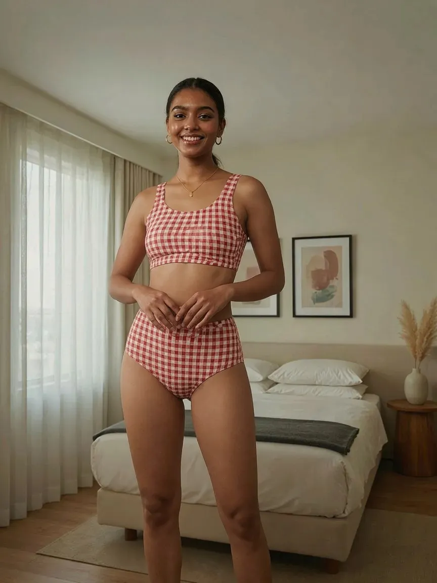 AI virtual try-on — Tankini