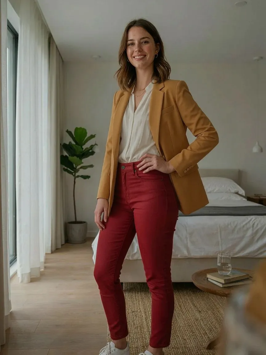 AI virtual try-on — Blazer