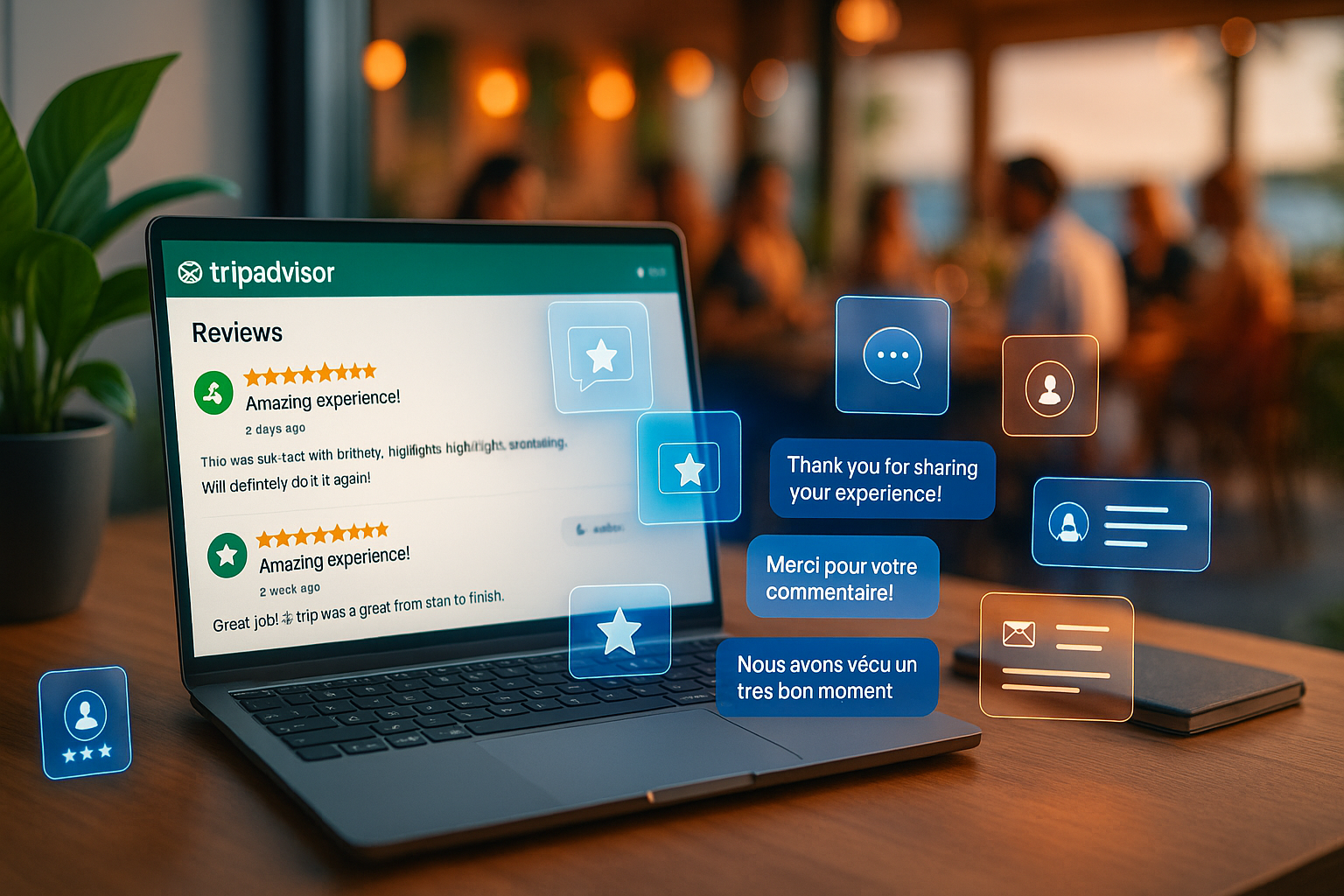 Handle TripAdvisor Reviews Like a Pro with AI