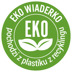 Eko wiaderko z recyklingu