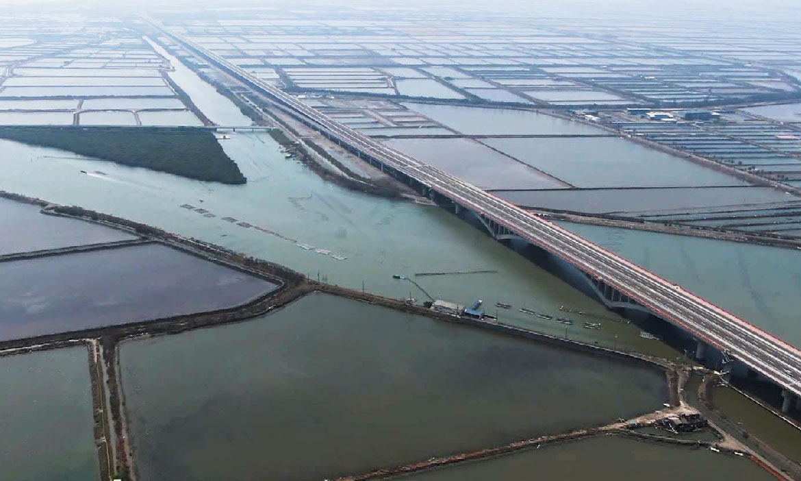 黑琵公路 天上與人間之路在此交會，台61線七股溪橋段一日遊