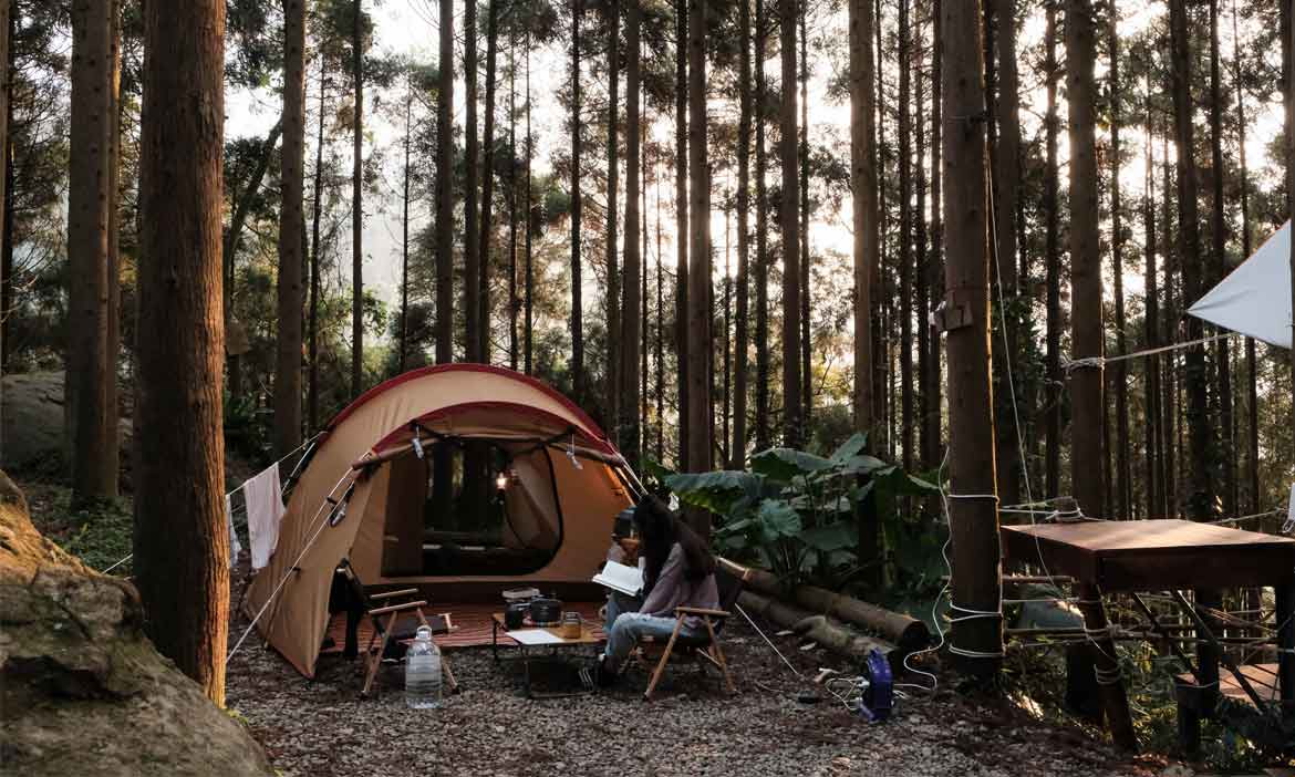 夜衝南庄杉彩訪森林系營地 樹林裡的光影變化最迷人 愛露看山曉 微笑台灣 用深度旅遊體驗鄉鎮魅力