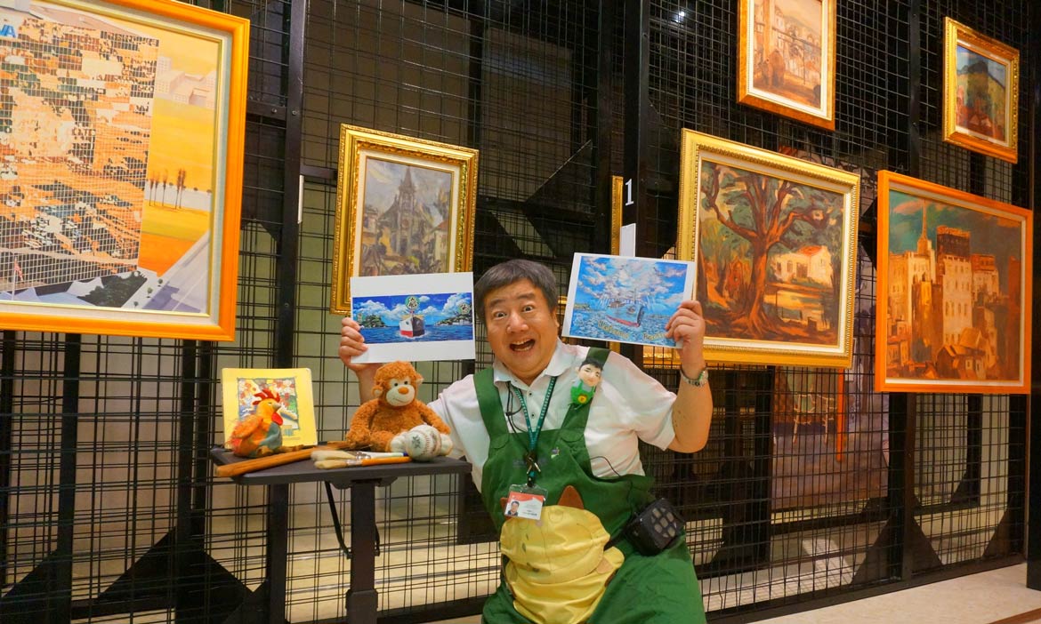 胖叔叔說故事、360度VR環景線上展、繪本教學包，高美館雲端藝術教學資源，伴大小朋友過暑假！
