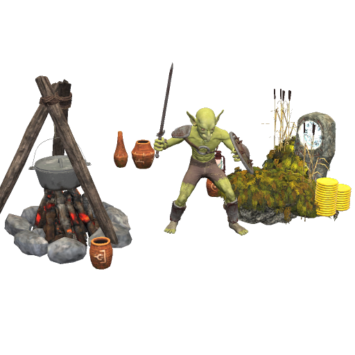 Goblin Boat Swamp Small