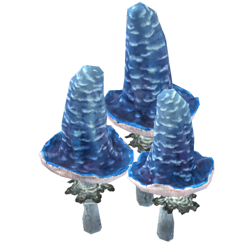 Blue Mushroom