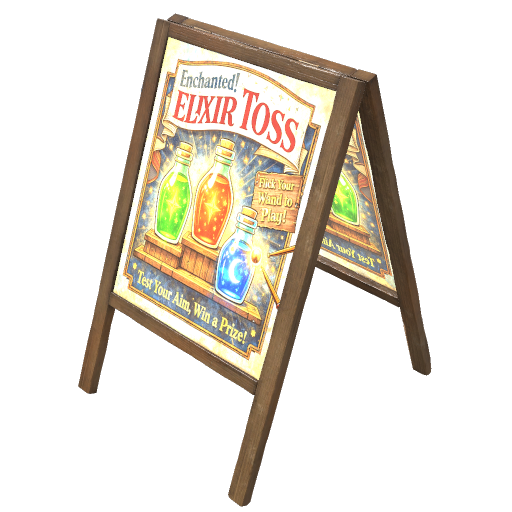 Potion Floor Sign preview