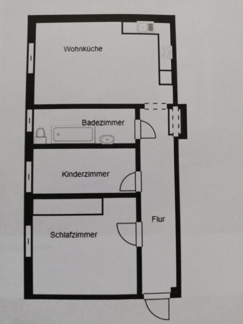 Wohnung Kauf Niederösterreich Gänserndorf Zistersdorf 2417/8352  Plan