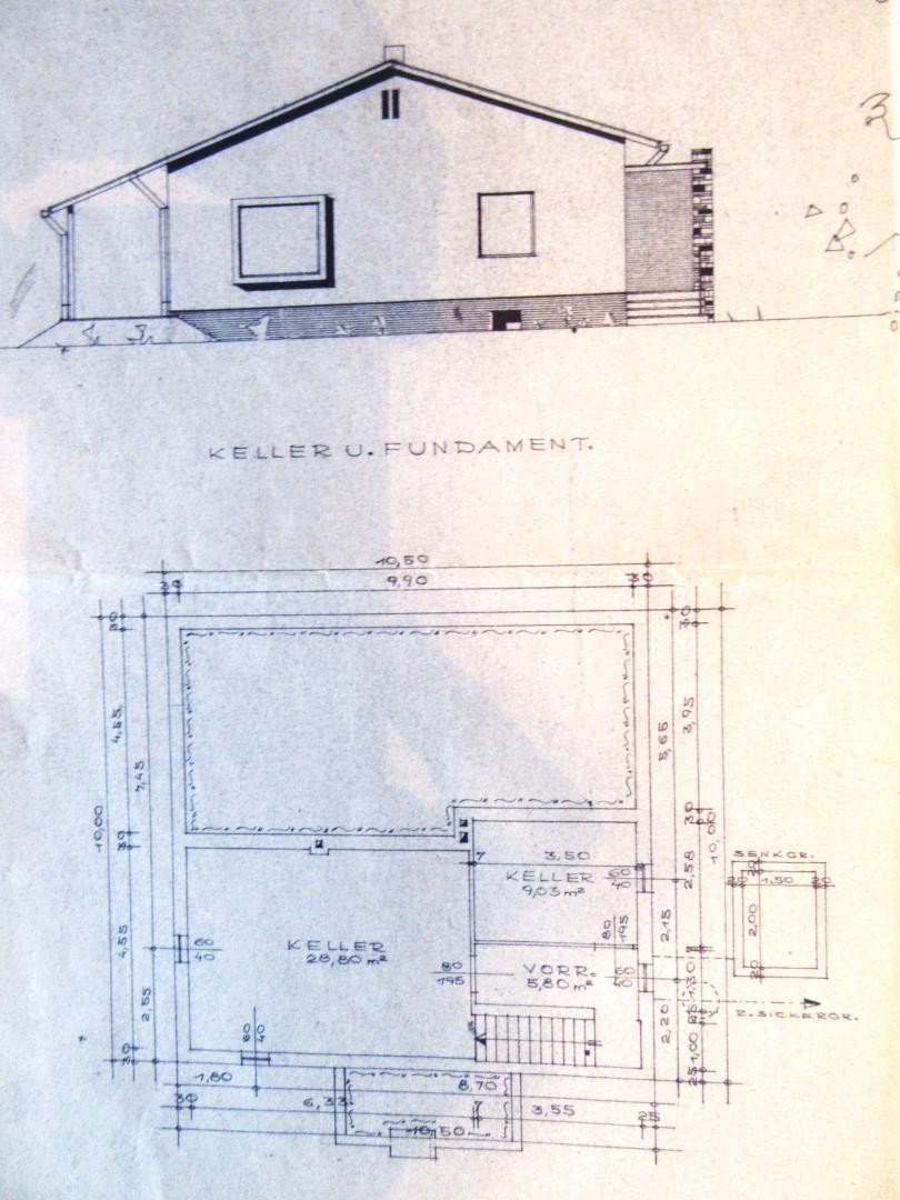 Plan Teilkeller