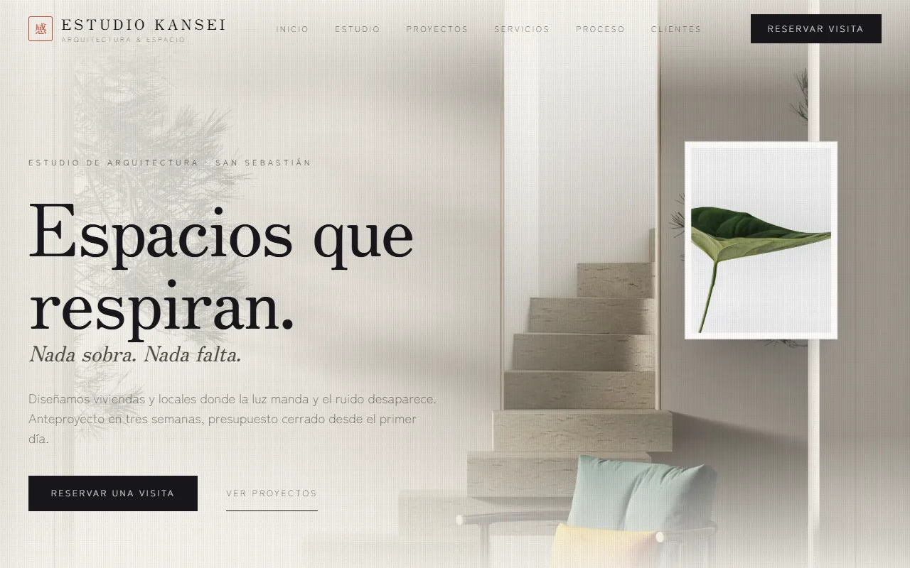 Estudio Kansei — Arquitectura Minimalista Japonesa