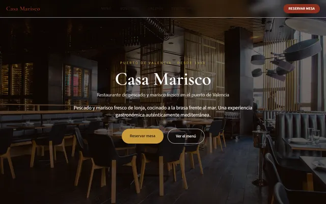 Casa Marisco — Restaurante de Mariscos