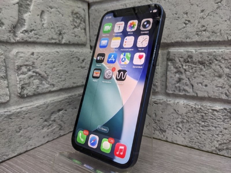 Смартфон Apple iPhone 12 mini 4/128 Гб, Синий