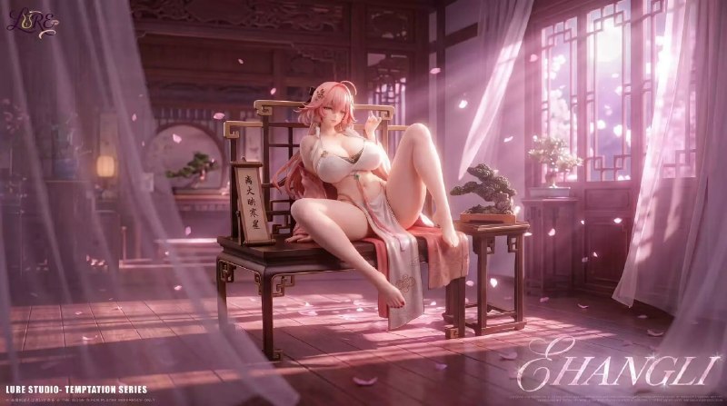 Предзаказ статуи Changli из "Wuthering Waves" от Lure Studio