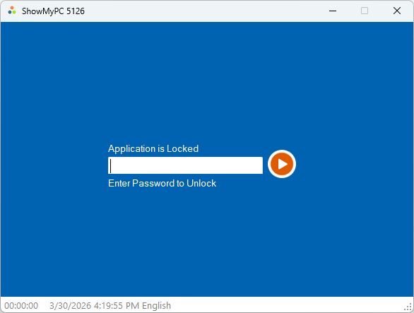 Application Password Settings