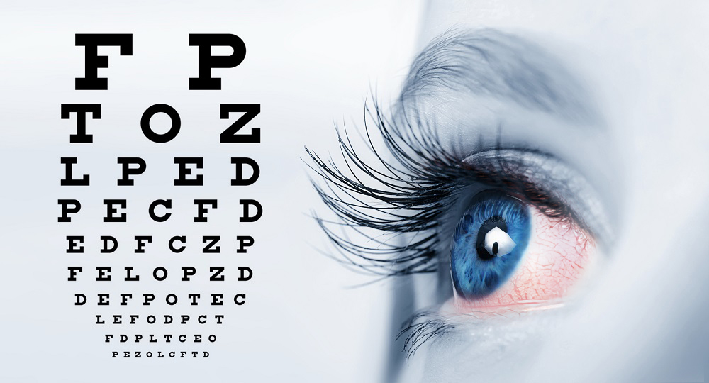 a close up of a person's dry eyes
