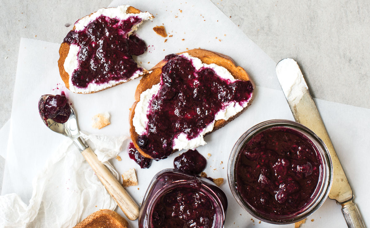 Summer Berry & Rosemary Jam