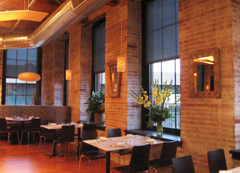 interior of franco in soulard