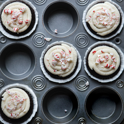 Dark Chocolate Vegan Cupcakes