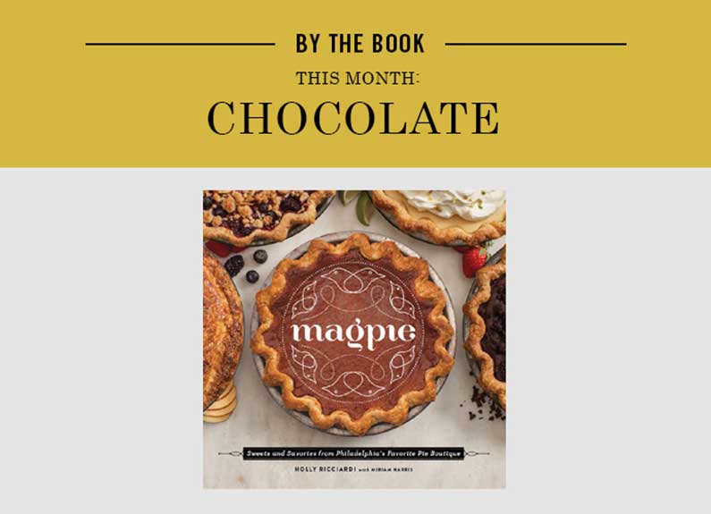 recipe for chocolate blackout pie from magpie by Holly Ricciardi