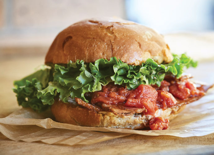 Pork Belly BLT at Capitalist Pig