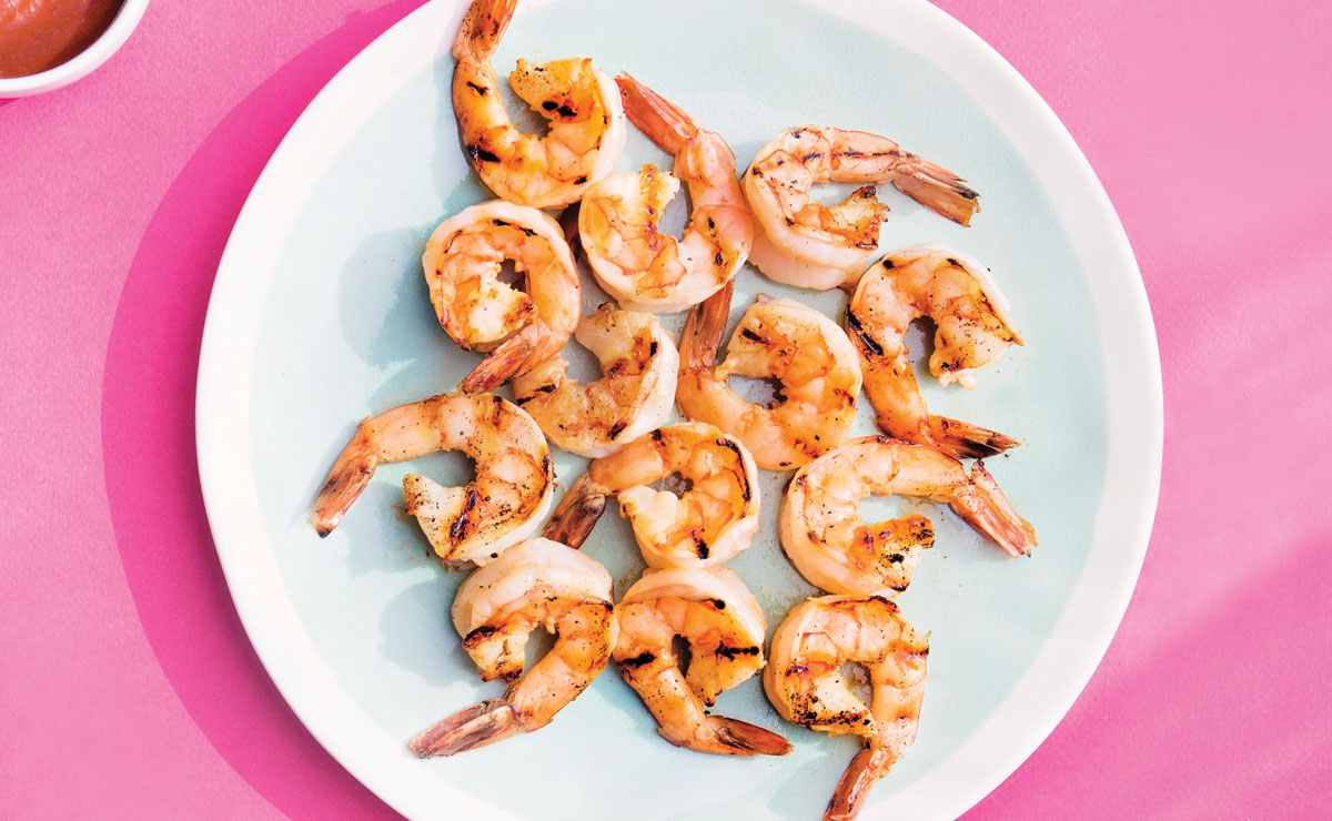 Grilled shrimp