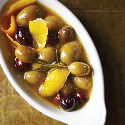marinated olives from brasserie by niche