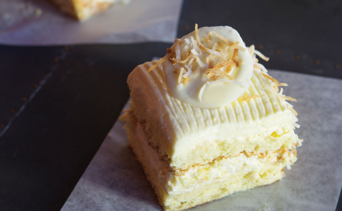 Piccione Pastry’s Coconut Cassata Cake