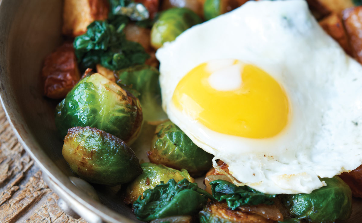 Half & Half's Veggie Hash