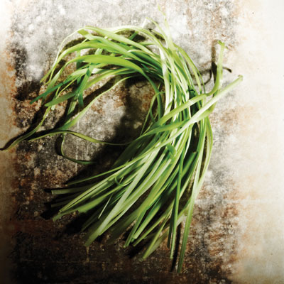 garlic scapes