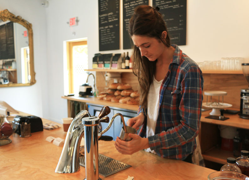 owner of fiddlehead fern cafe in the shaw neighborhood darcy heine 