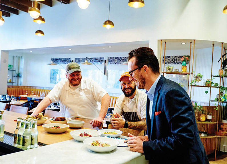 niche food group staff at sardella in clayton