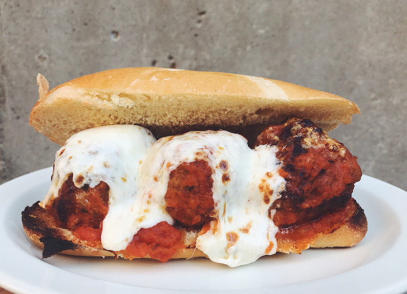 meatball parm hero