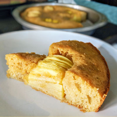 Pear and Apple Maple Cake