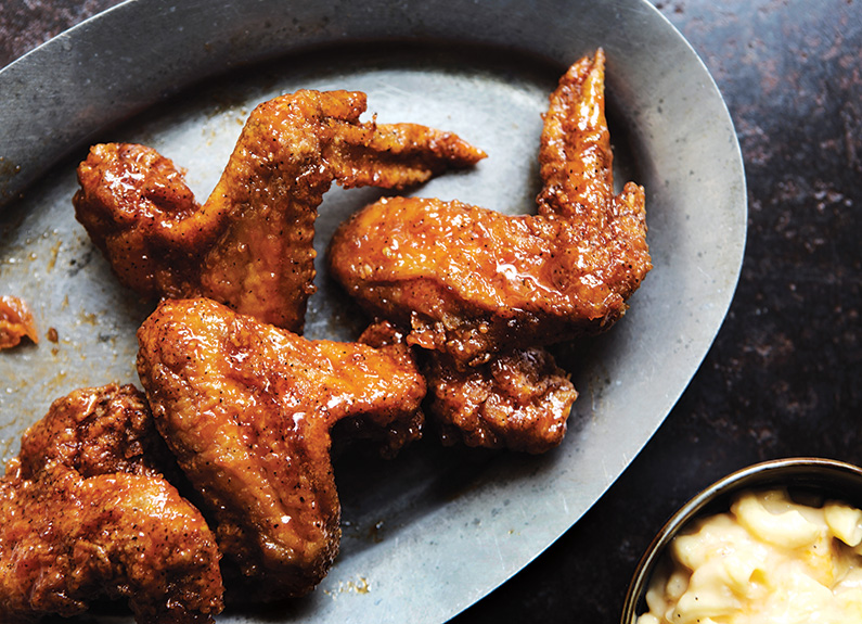 Honey-glazed Chicken Wings from Diner's Delight