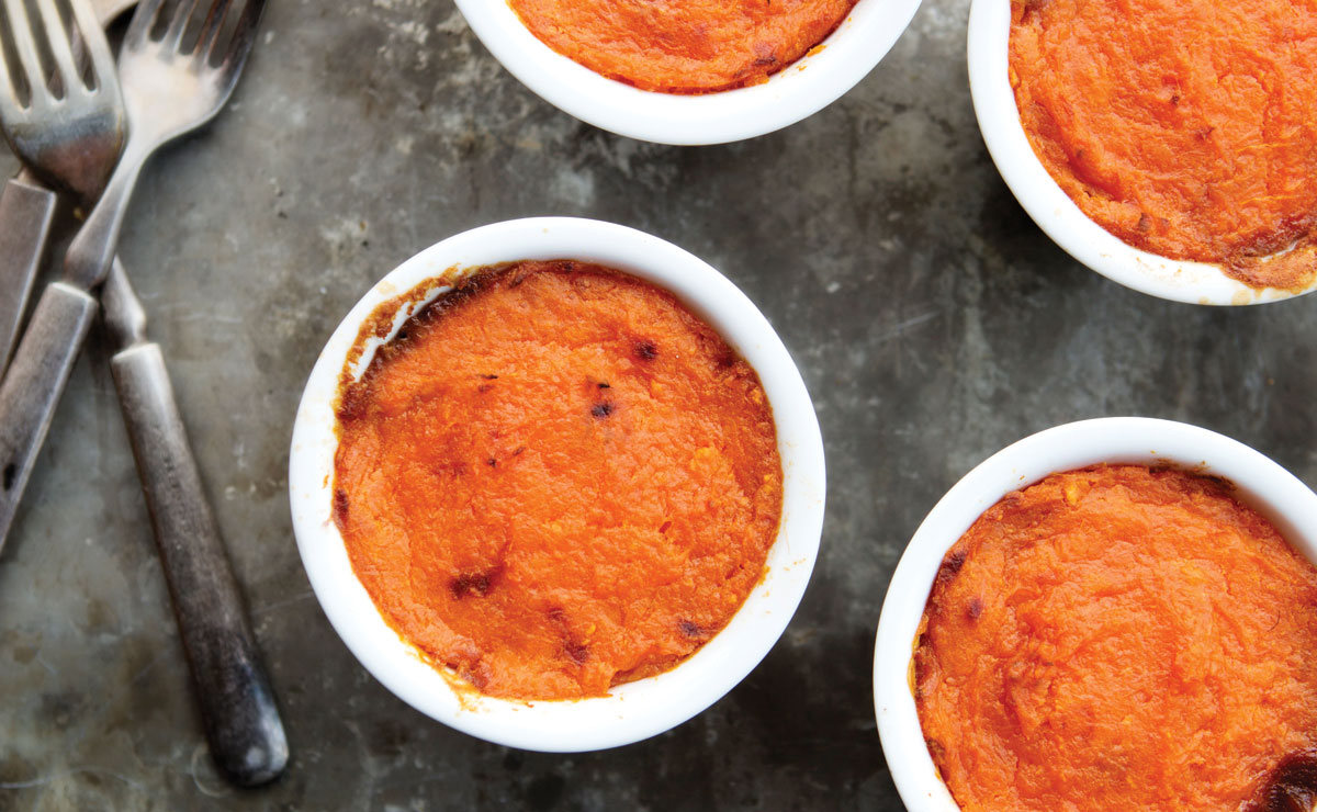 Shepherd’s Pie with Lentils and Roasted Sweet Potatoes 